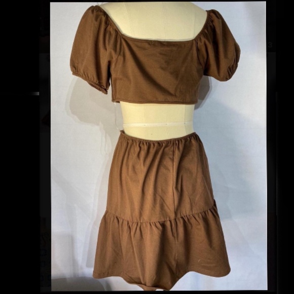 🐣  PLUS Size ~ Trendy Baby Doll Style Peasant Dress ~ NWT - Picture 5 of 7